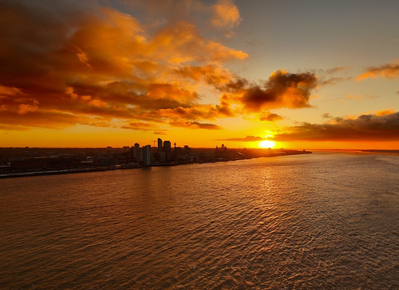 Sunrise in Liverpool